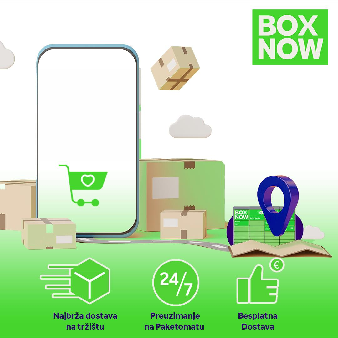 BOX NOW — dostava na paketomat